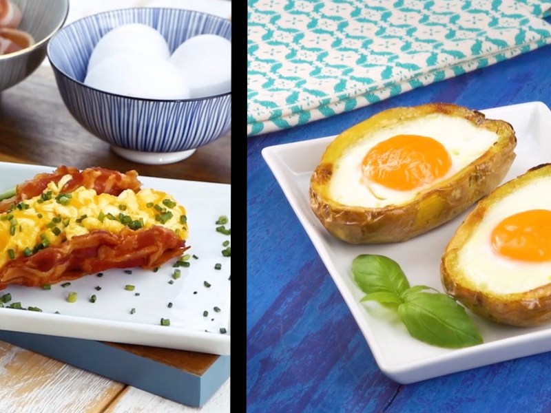 Desde sándwiches hasta papas: 10 fantásticas recetas con huevos