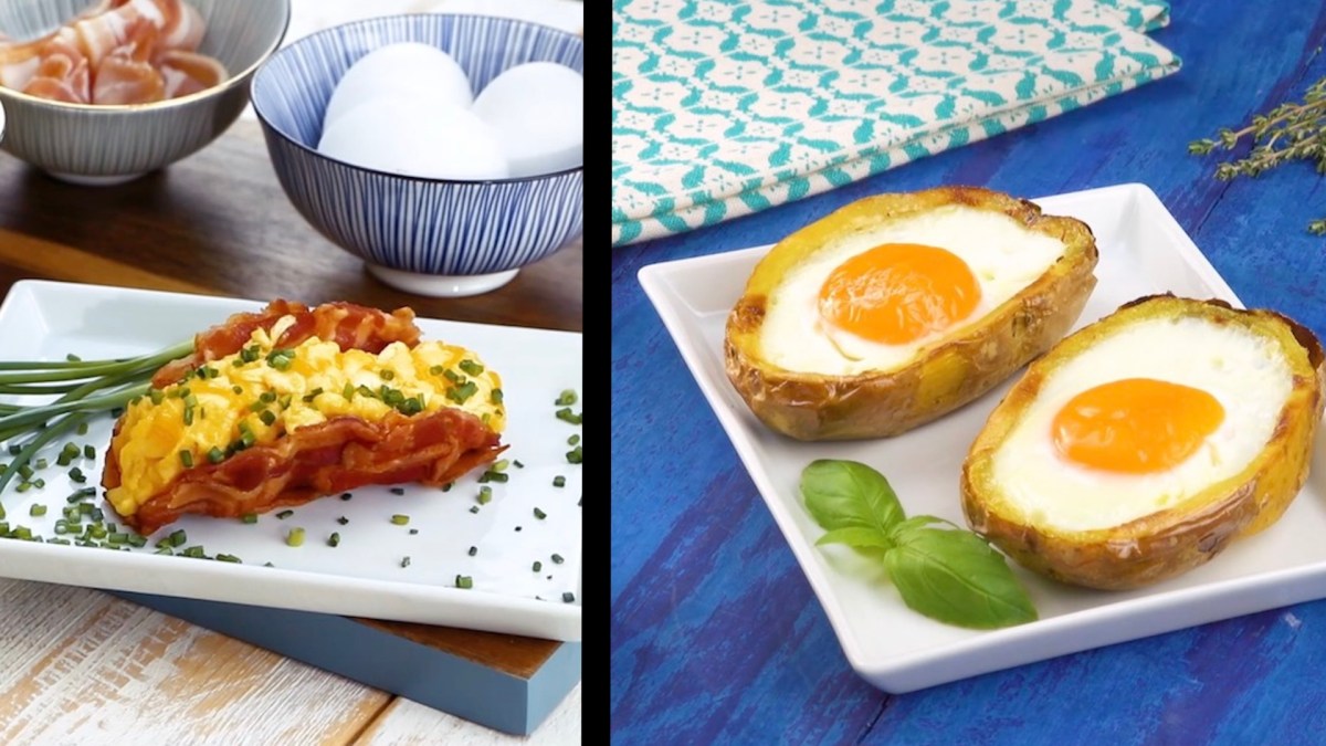 Desde sándwiches hasta papas: 10 fantásticas recetas con huevos