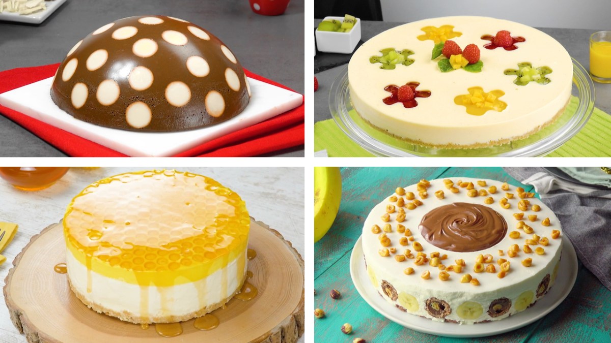 5 pasteles sin hornear | Tartas sin horno