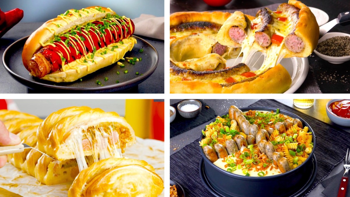 Desde hot dog hasta pizza. 9 recetas únicas con salchichas