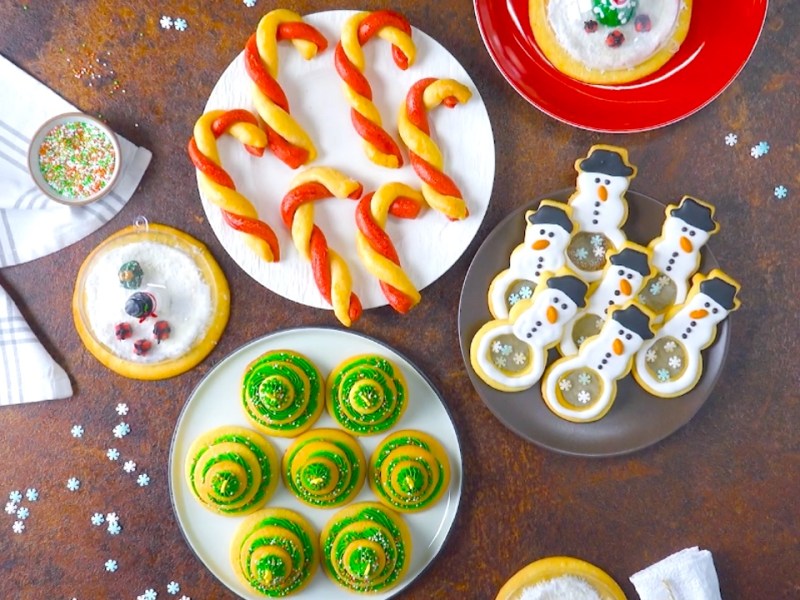 4 recetas creativas de galletas de Navidad