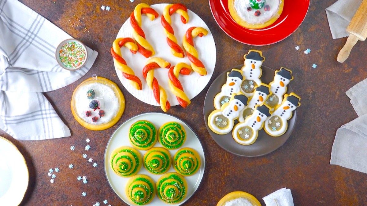 4 recetas creativas de galletas de Navidad