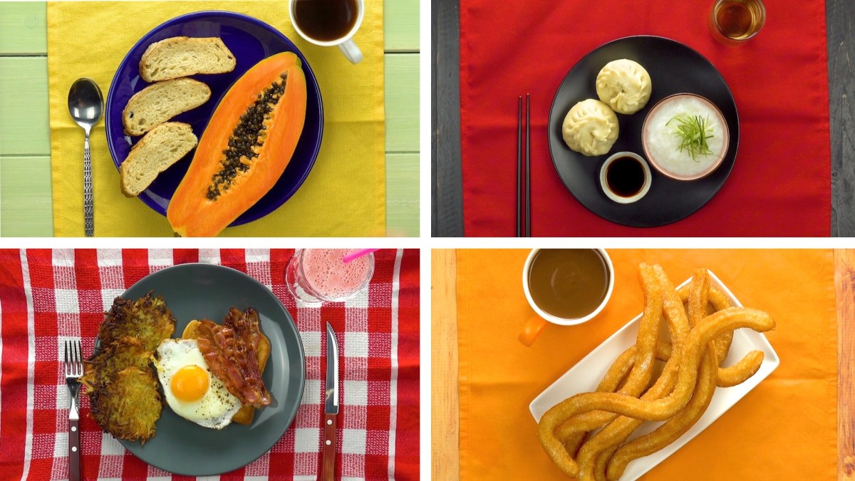 Desayunos del mundo entero: desde churros hasta el desayuno del campesino