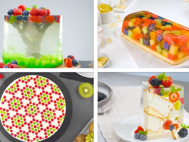 5 postres creativos con gelatina