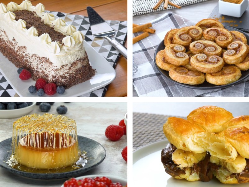 10 postres sencillos con un máximo de 5 ingredientes principales