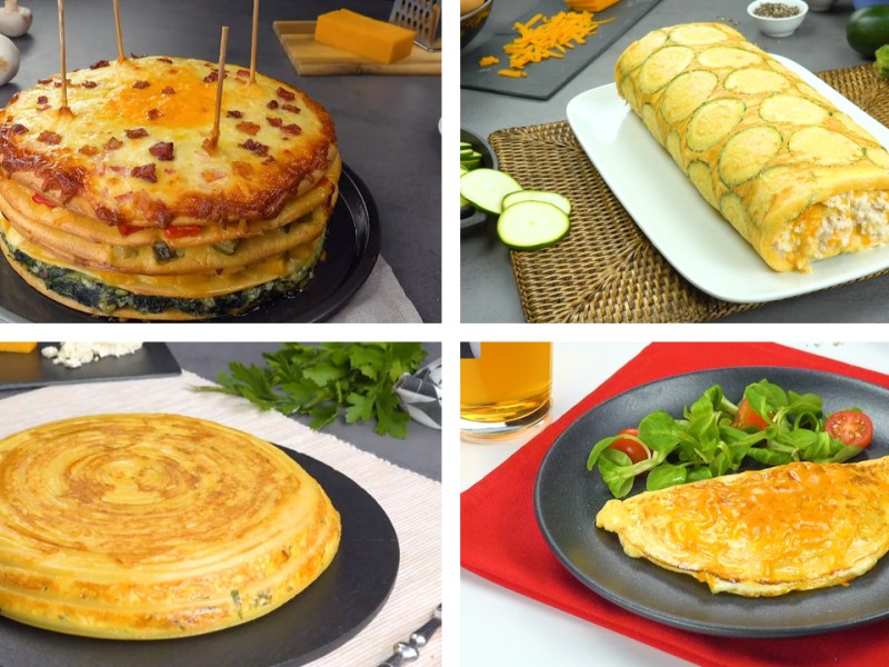 6 recetas creativas con omelet | Con papas