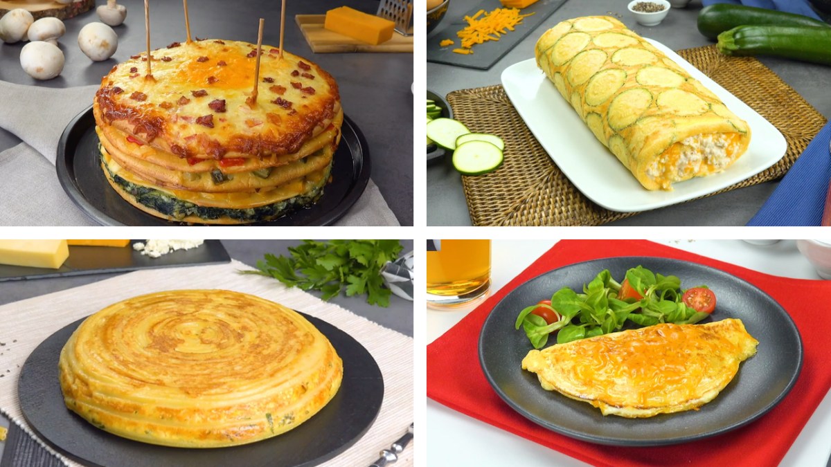 6 recetas creativas con omelet | Con papas