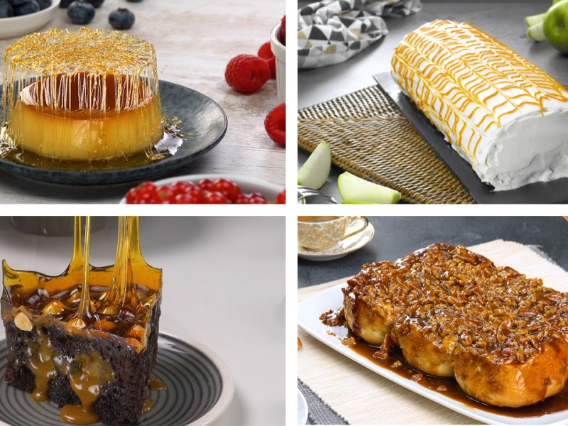 6 extraordinarios postres con caramelo