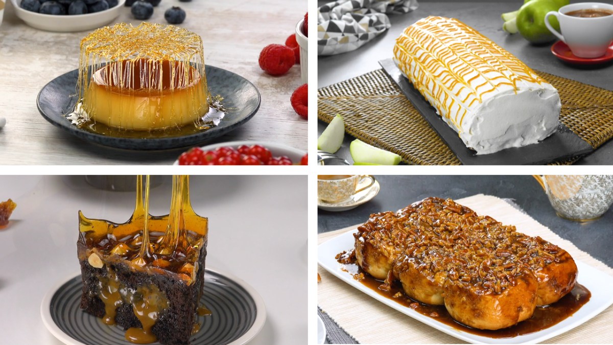 6 extraordinarios postres con caramelo