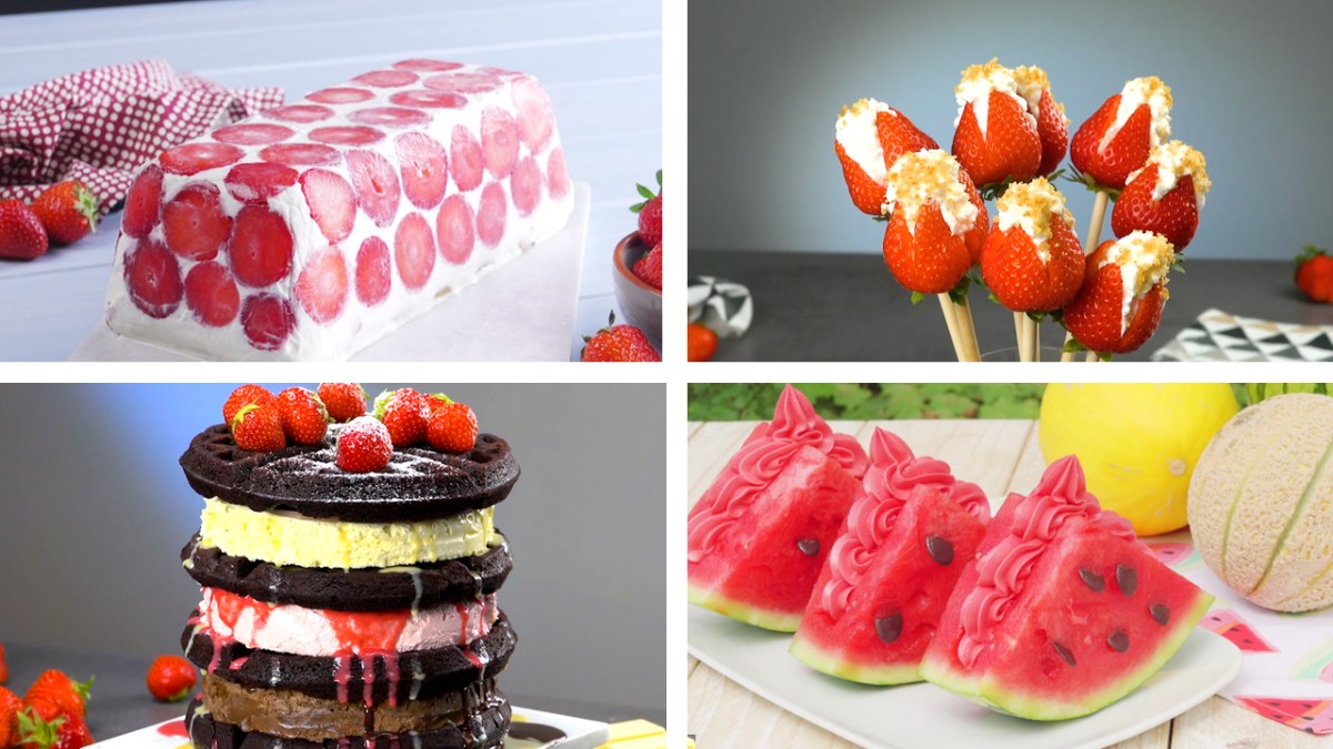 15 recetas dulces para días de calor. Recetas de verano