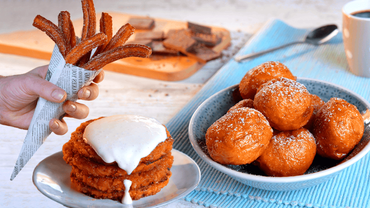 3 tentadores aperitivos de batatas fritas